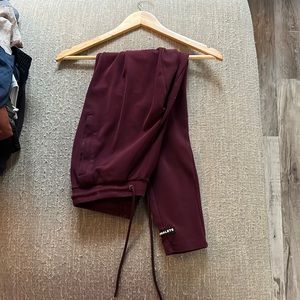 Alphalete Identity Joggers Merlot